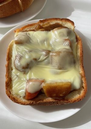 昨日の残りで☆カレーパン☆-レシピのメイン写真