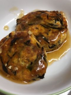ひじき煮リメイク!豆腐ハンバーグ-レシピのメイン写真