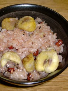 栗赤飯-レシピのメイン写真