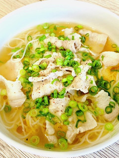 簡単!豚肉の塩そうめん-レシピのメイン写真
