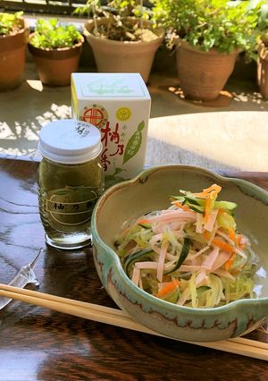 そうめん瓜の柚子胡椒をきかせたサラダ-レシピのメイン写真