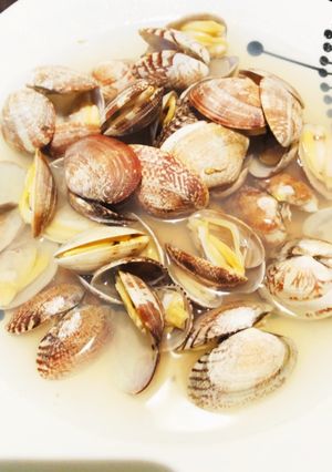 アサリの白ワイン蒸　簡単-レシピのメイン写真