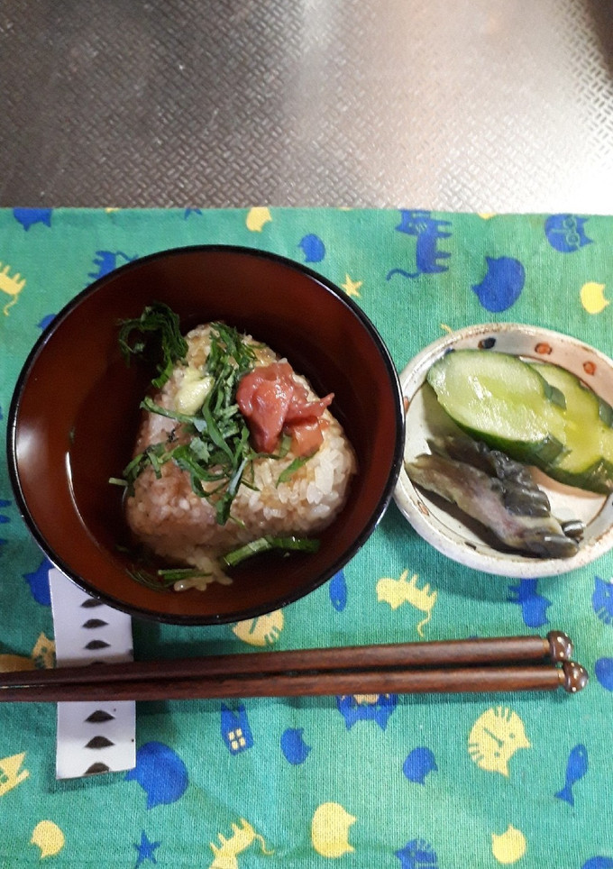 料亭の〆焼おにぎり茶漬け-レシピのメイン写真
