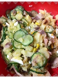 ポテトサラダ マヨネーズ不使用-レシピのメイン写真