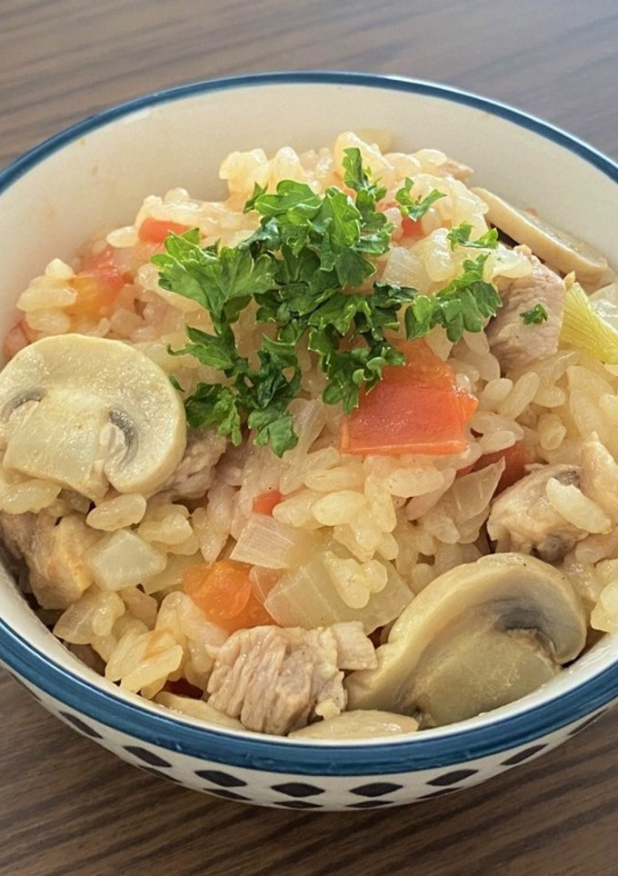 生トマトの炊き込みご飯-レシピのメイン写真
