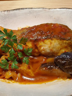 ごはんがすすむ♪鰆と茄子のキムチ煮-レシピのメイン写真