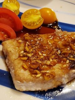 カジキマグロのソテーネギソース-レシピのメイン写真