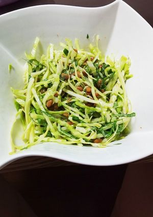 納豆とキャベツでお腹スッキリサラダ-レシピのメイン写真