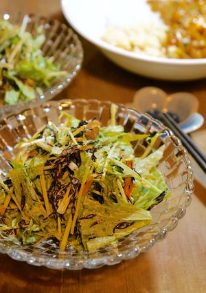 ひじき煮リメイク！簡単マヨサラダ-レシピのメイン写真