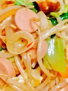 簡単♪魚肉ソーセージで厚揚げ野菜炒め-レシピのメイン写真