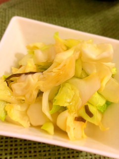 塩昆布キャベツ-レシピのメイン写真