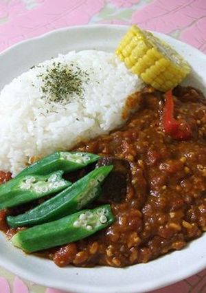 カットトマト缶で❤簡単！夏野菜カレー-レシピのメイン写真