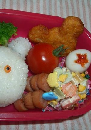 キャラ弁☆しろくまちゃん弁当-レシピのメイン写真