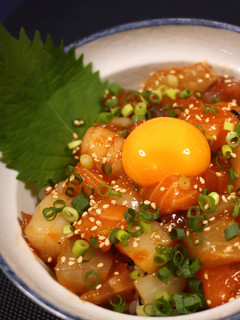 海鮮ユッケ丼♪-レシピのメイン写真