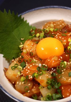 海鮮ユッケ丼♪-レシピのメイン写真