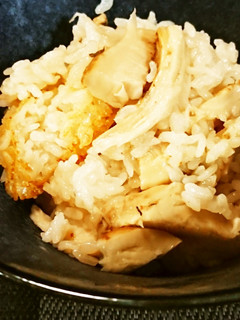 みりんを使って松茸ご飯-レシピのメイン写真