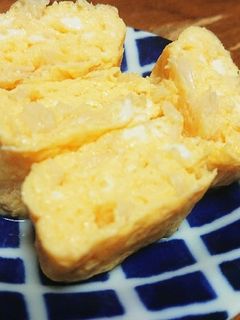 ホタテのだし巻き玉子-レシピのメイン写真