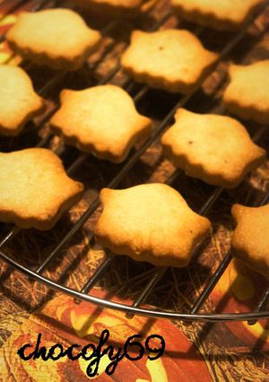 ハロウィンにも☆おばけのチーズクッキー-レシピのメイン写真