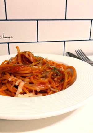 レンジで簡単！ベジ革命パスタ-レシピのメイン写真