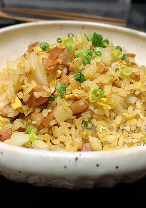 超簡単にパラパラ♩納豆チャーハン-レシピのメイン写真