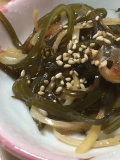 昆布と大根の皮のきんぴら-レシピのメイン写真