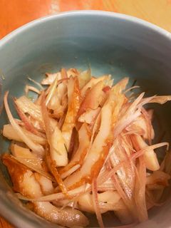 みようがと竹輪のワサビ醤油和え-レシピのメイン写真