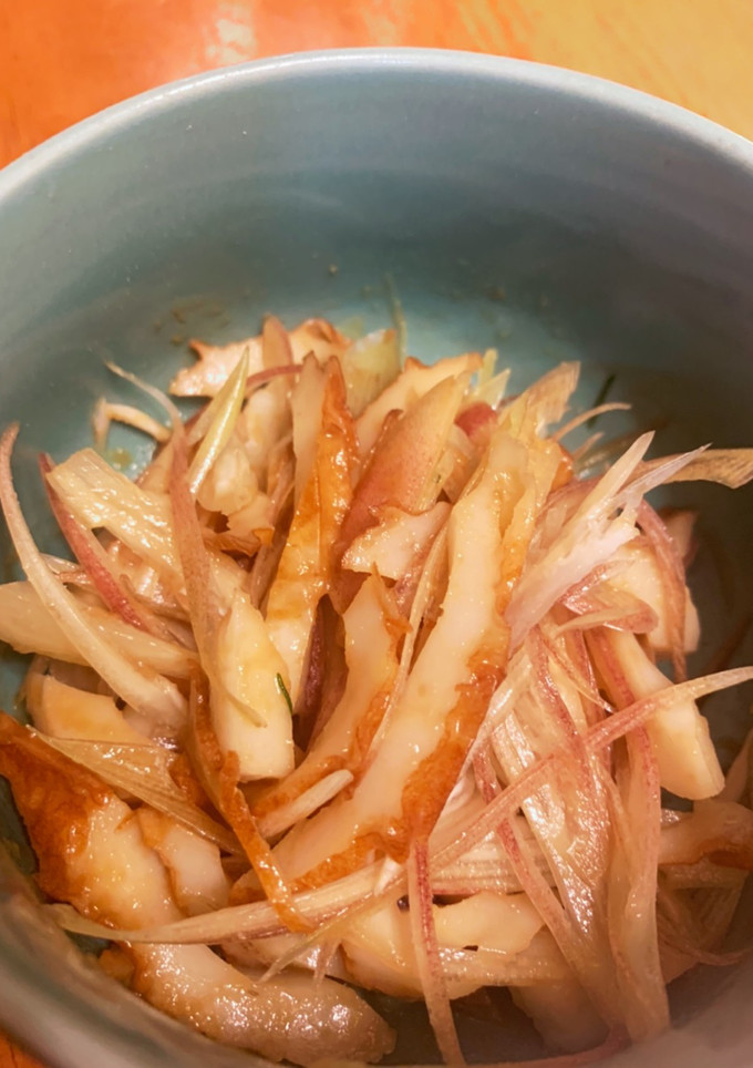 みようがと竹輪のワサビ醤油和え-レシピのメイン写真
