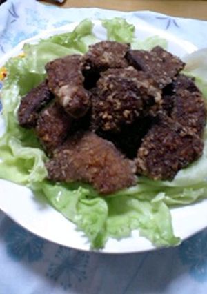 保育園の？レバーのから揚げ-レシピのメイン写真