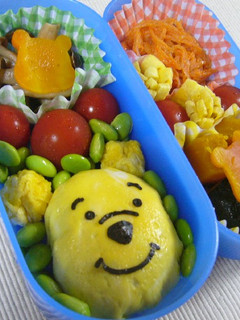 簡単キャラ弁☆ディズニー☆プーさん☆-レシピのメイン写真