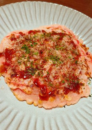卵不使用 紅しょうがのもちもちお好み焼き-レシピのメイン写真