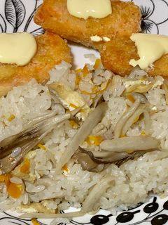 秋の炊き込みご飯-レシピのメイン写真