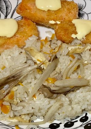 秋の炊き込みご飯-レシピのメイン写真
