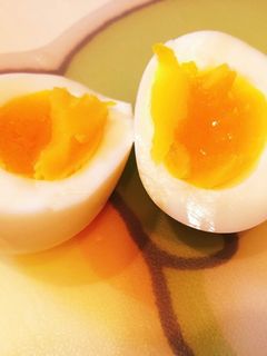 【簡単】基本の半熟茹で卵(半熟度 7割)-レシピのメイン写真