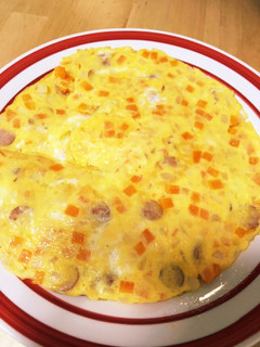 味付け不要のオープンオムレツ!!-レシピのメイン写真
