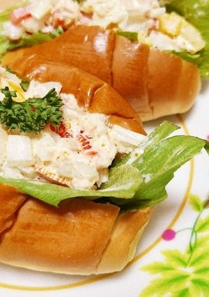 ツナカレーのホットドッグ♪-レシピのメイン写真