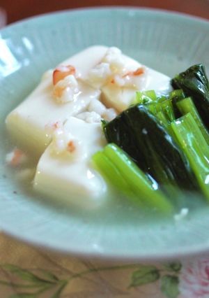 白だしで簡単＊海老のあんかけ豆腐-レシピのメイン写真