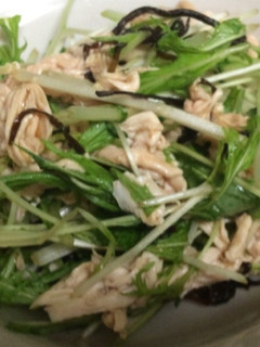 水菜のサラダ-レシピのメイン写真
