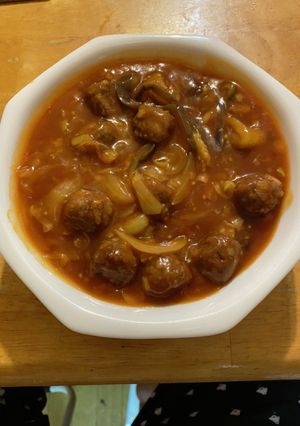 茄子とミートボールのトマト煮-レシピのメイン写真