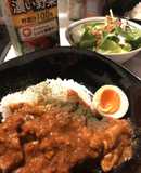 栄養満点！トマトジュースで無水カレー
