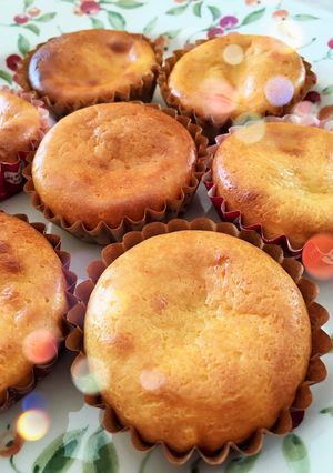 超簡単!ベイクドチーズケーキ-レシピのメイン写真