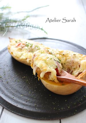 カレー味★バターナッツかぼちゃグラタン-レシピのメイン写真