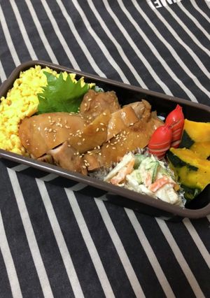 男子高校生弁当★57 照り焼きチキン弁当-レシピのメイン写真