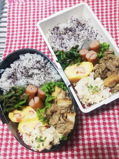 高校男子弁当♡牛肉甘辛炒め②-レシピのメイン写真