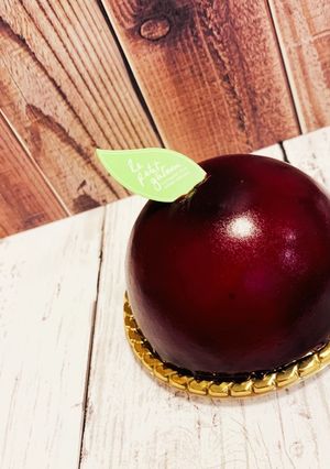 ブルーベリーのレアチーズドームケーキ-レシピのメイン写真