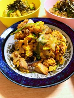 鯖缶で☆卵とじ-レシピのメイン写真