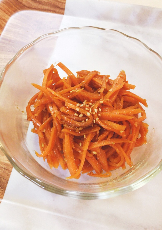 簡単！ニンジンきんぴら 常備菜 #うちの-レシピのメイン写真