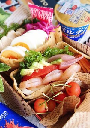 ふすまパン粉を使用して☆ピタパンサンド-レシピのメイン写真