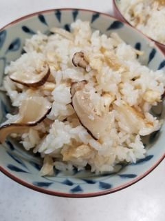 簡単な松茸ご飯-レシピのメイン写真