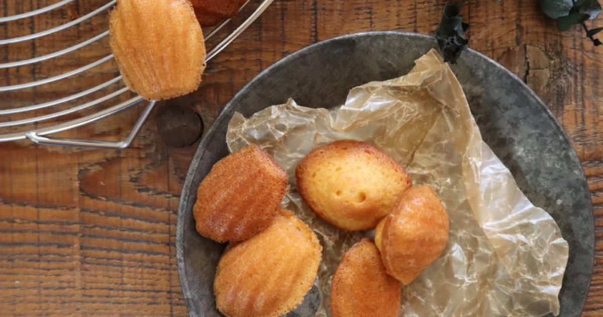 Hm＊マドレーヌ by sachi825 【クックパッド】 簡単おいしいみんなの