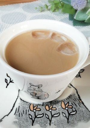＊レンジで簡単!アイスカフェオレ＊-レシピのメイン写真